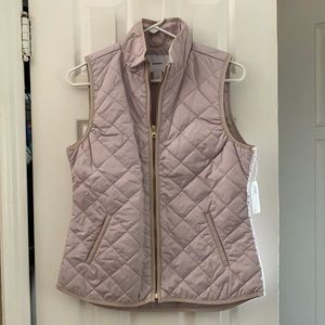 Dusty Rose Lightweight Quilted Vest